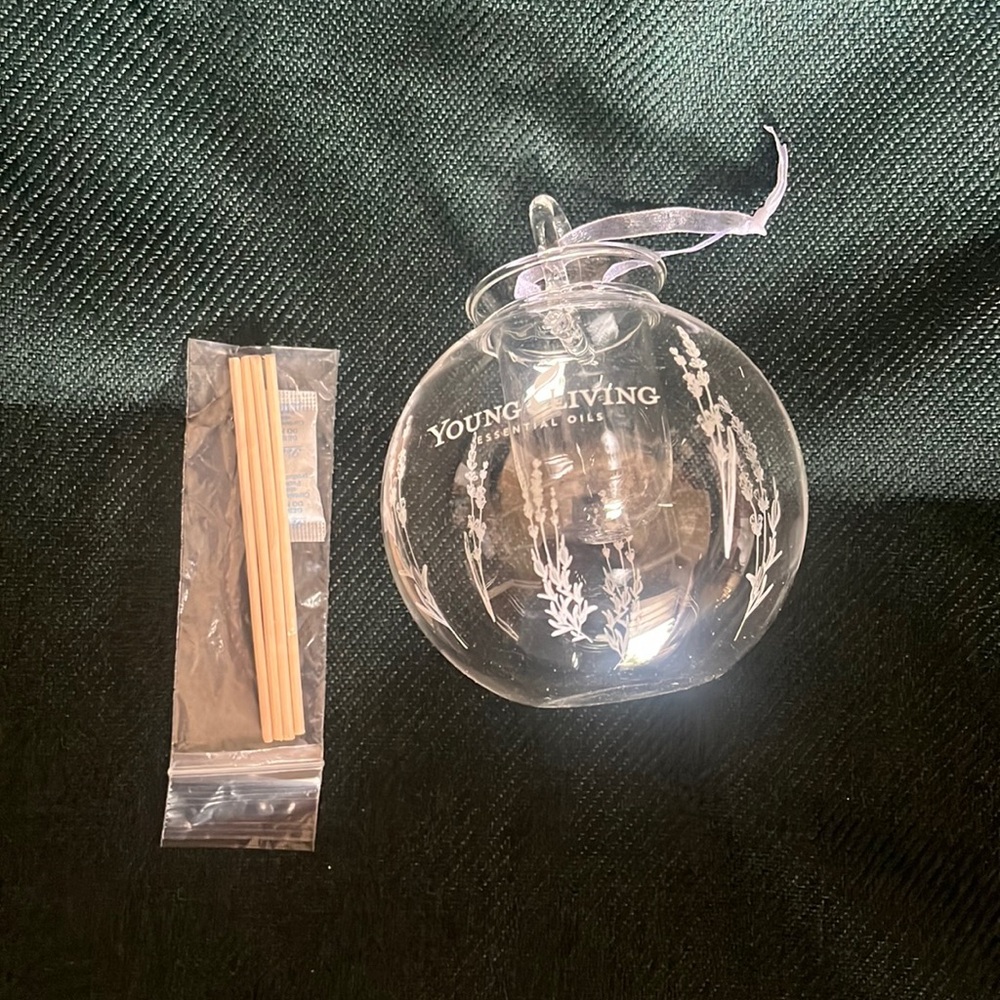 Young living ornament with diffuser sticks